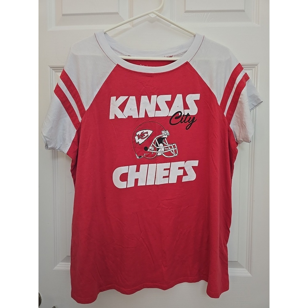 Women's 2X Kansas City‎ Chiefs Shirt By NFL Team Apparel